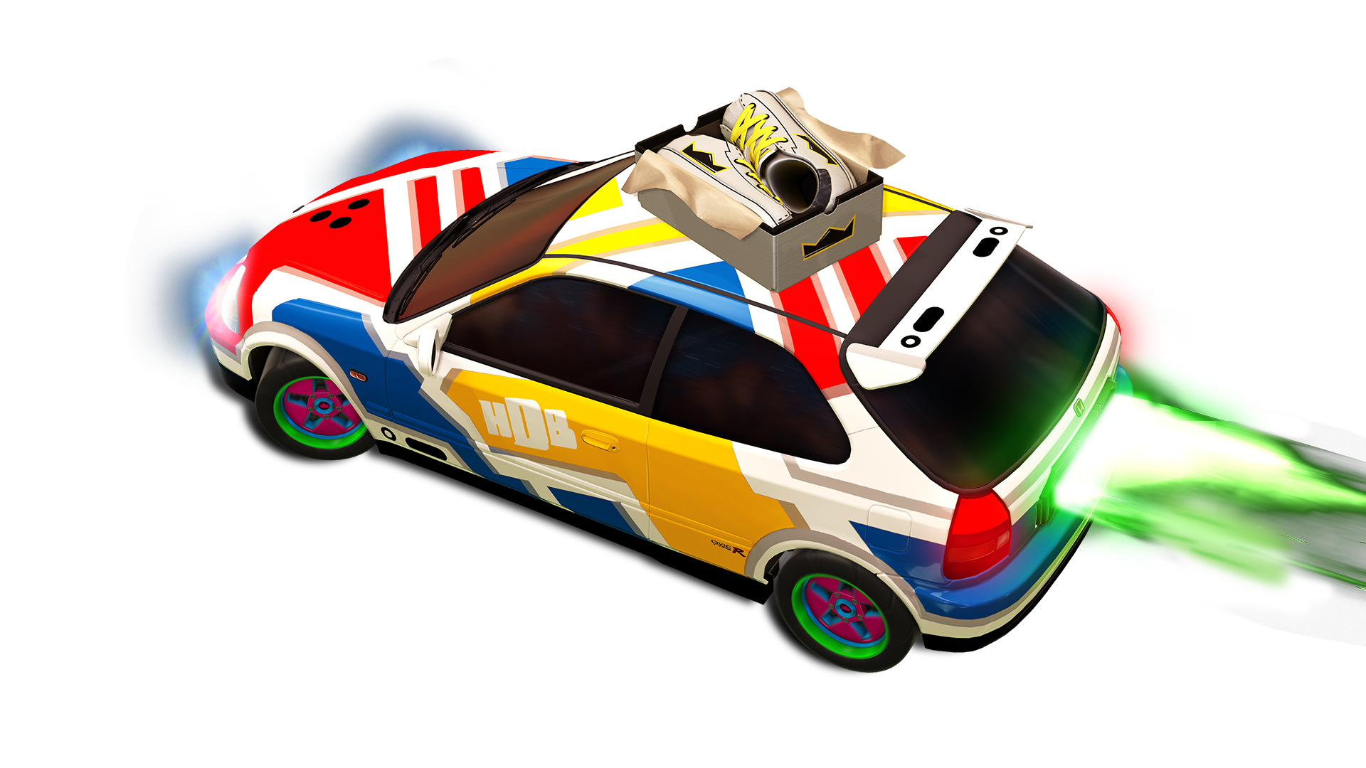 Rocket Pass Car 2